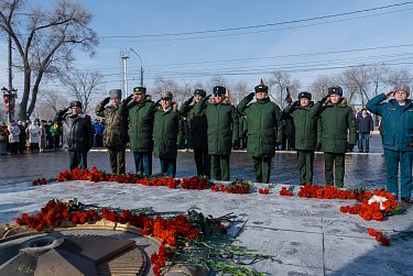 В память о защитниках страны